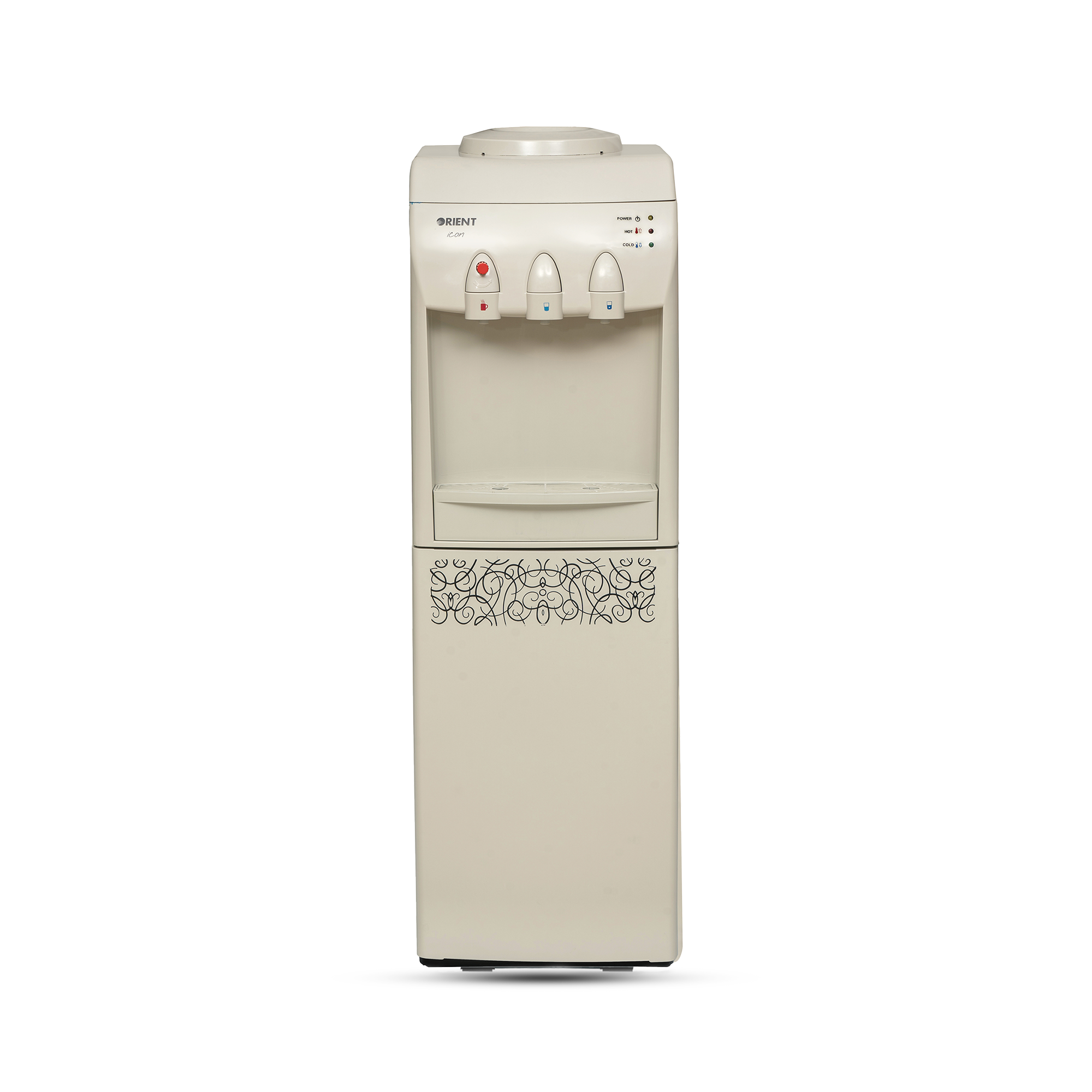 Icon 3 Taps Beige Water Dispenser