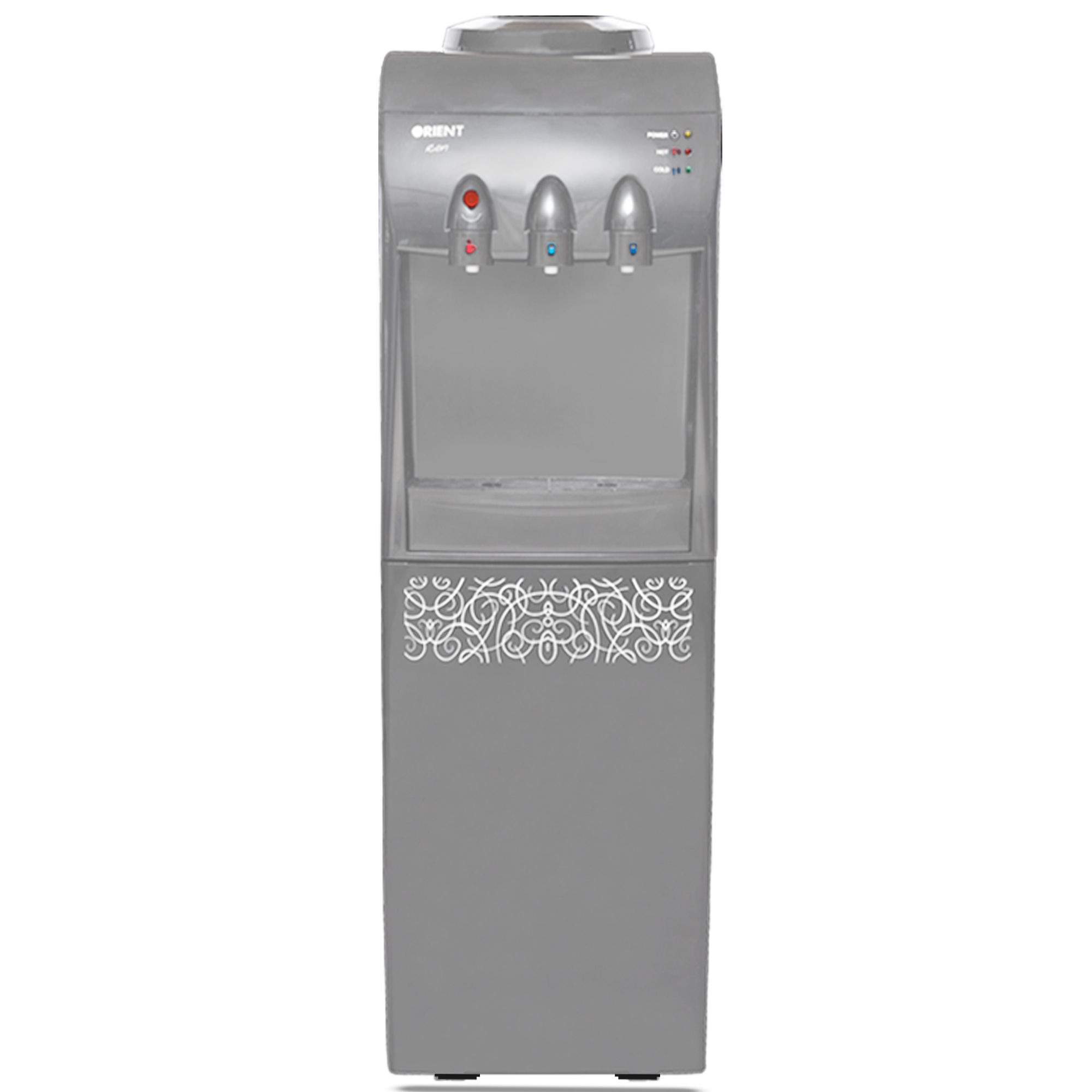 Icon 3 Taps Grey Water Dispenser