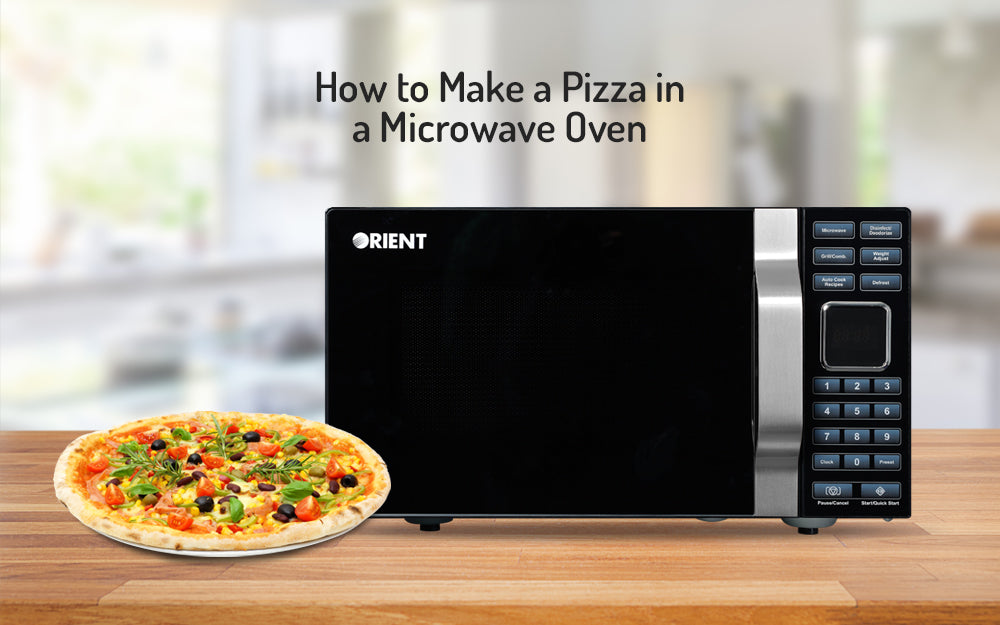 How to a Pizza with Orient's Carrot 23D Grill Microwave Oven Orient Electronics