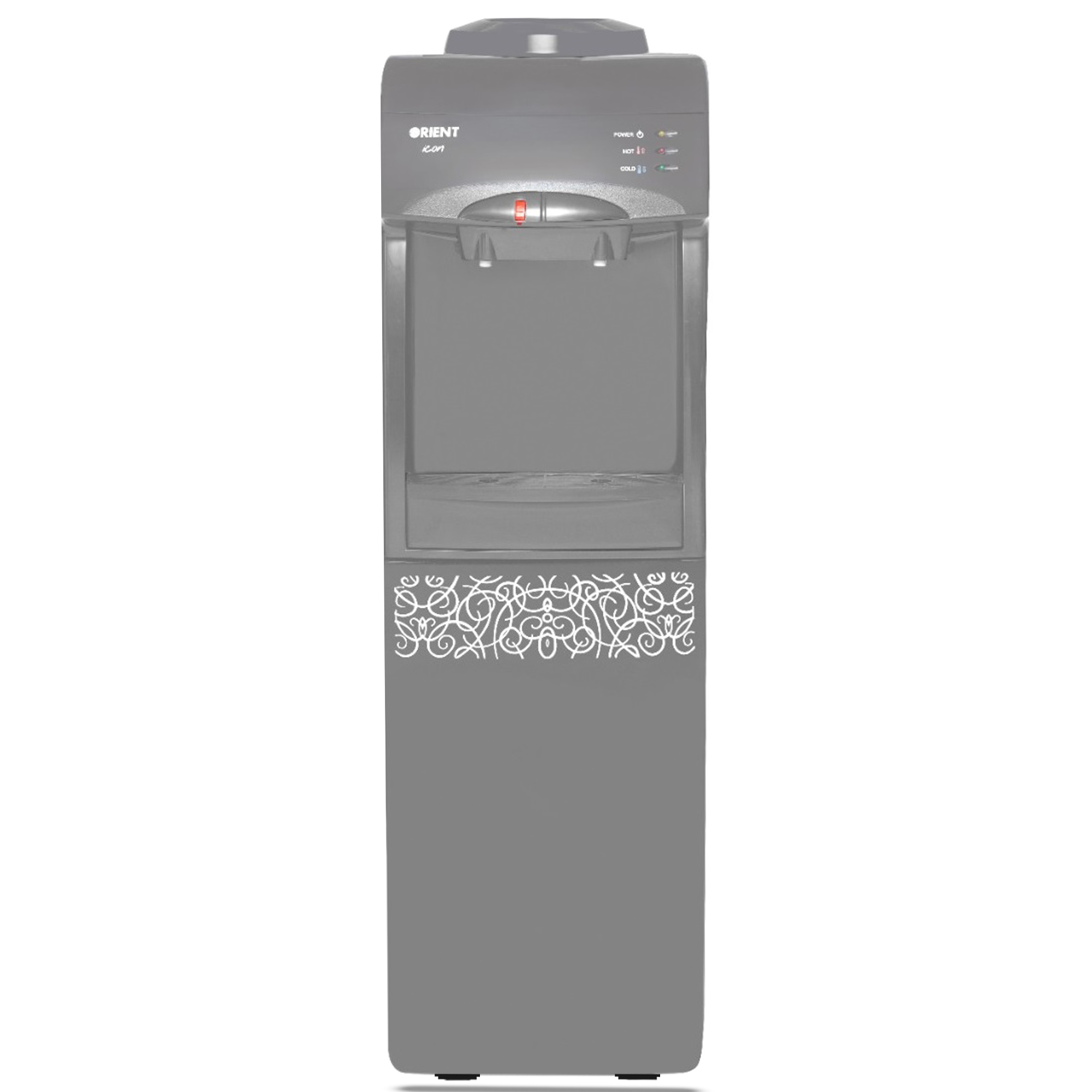 Icon 2 Taps Grey Water Dispenser