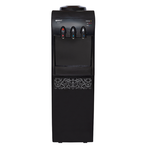 Icon 3 Taps Black Water Dispenser